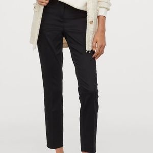 black Ankle-length Slacks